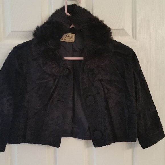 Bolero Jacket Vintage "A Winter Product" 1950s/60s - Picture 2 of 6